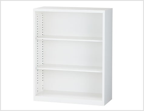 物が取り出しやすいオープン書庫