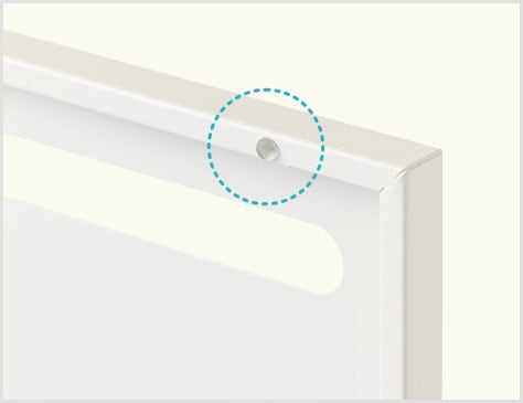 衝撃を和らげる戸あたりクッション