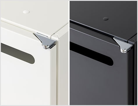 ホワイトとブラックの選べる2色