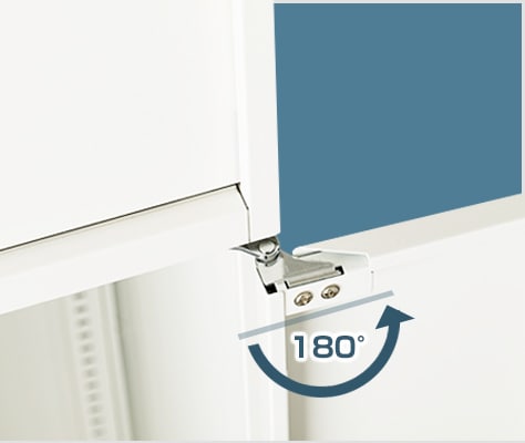 取り出しやすい180°オープン