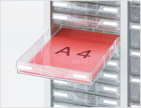 A4サイズでスッキリ整頓