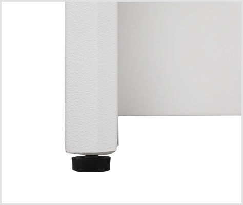 安定設置が可能なアジャスター付き