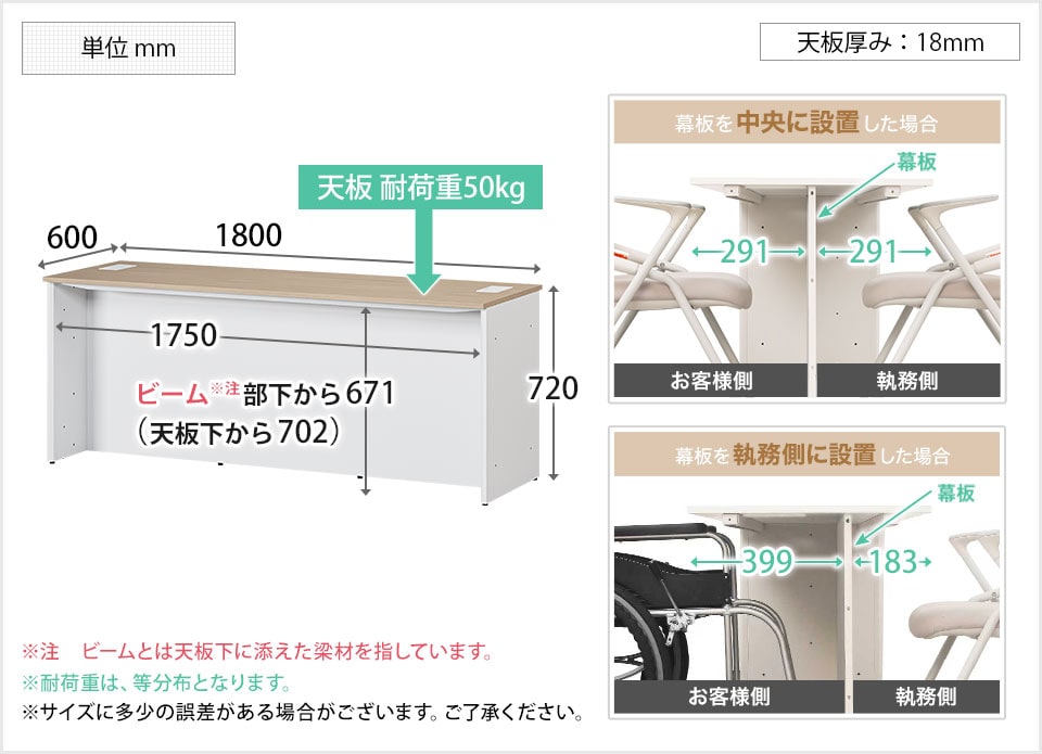 OC-LC-OCC1860N 商品サイズ1