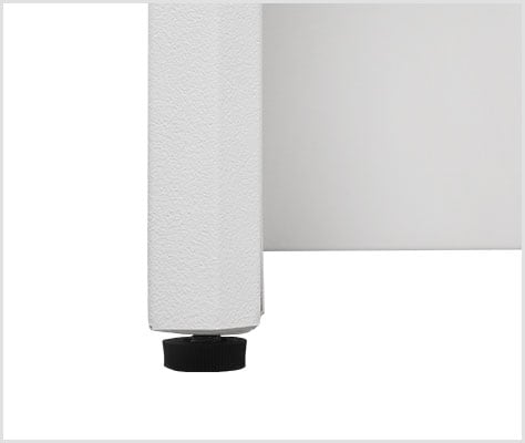 安定設置が可能なアジャスター付き