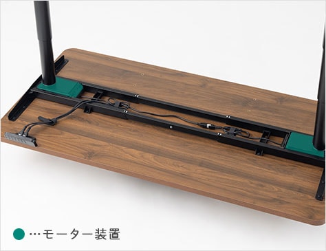 パワフルなダブルモーター