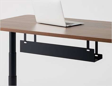 配線を隠して、デスク周りを美しく