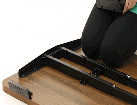 手軽で嬉しいクイック取付脚