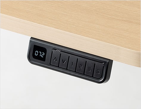 ワンタッチで、いつもの高さに