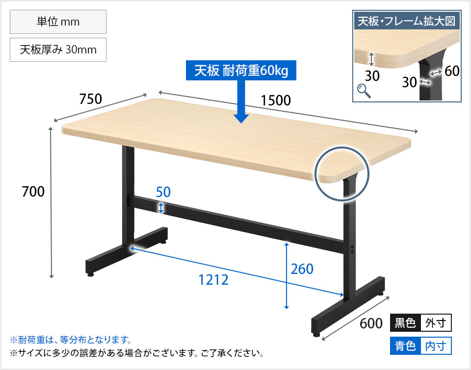 OC-MT-OCT1575T 商品サイズ1