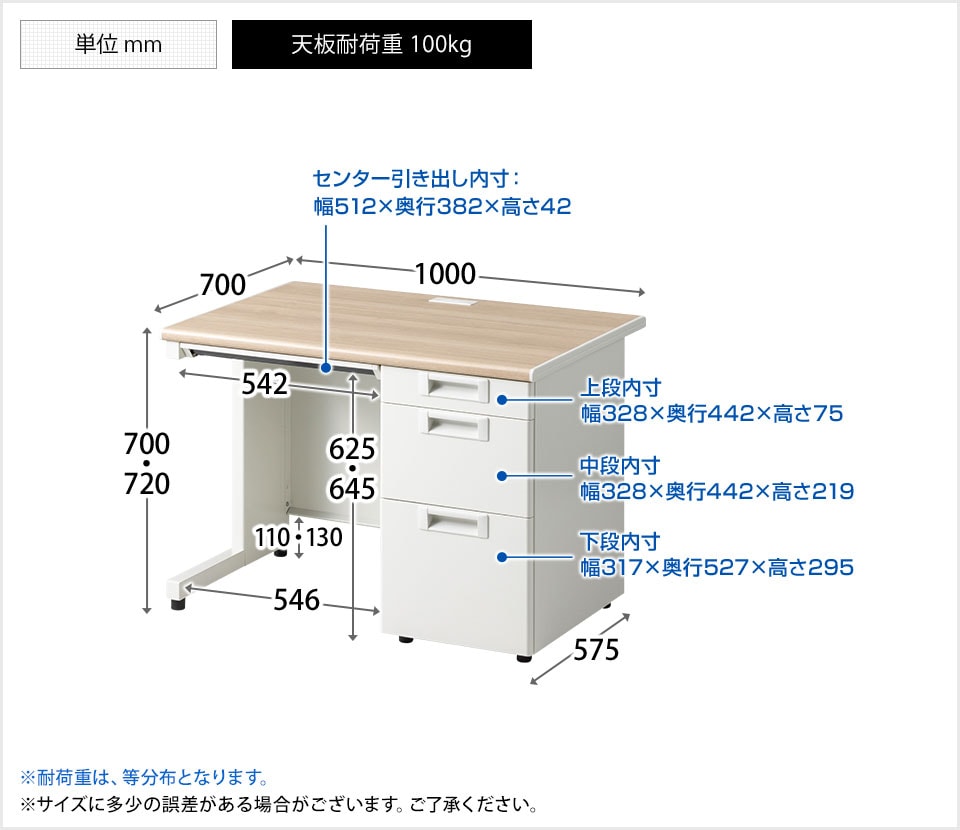 OC-OD-SCD1070K 商品サイズ1
