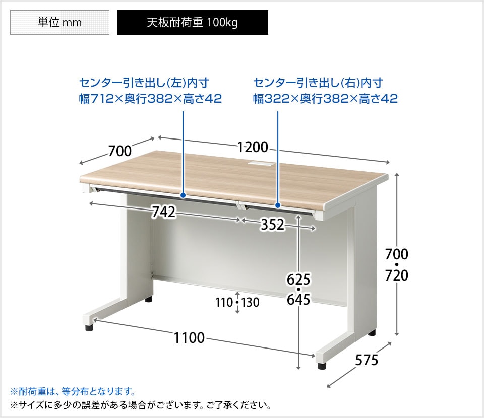 OC-OD-SCD1270H 商品サイズ1