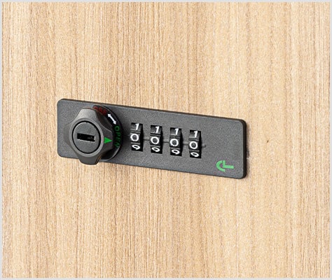 カギの管理が不要なダイヤル錠