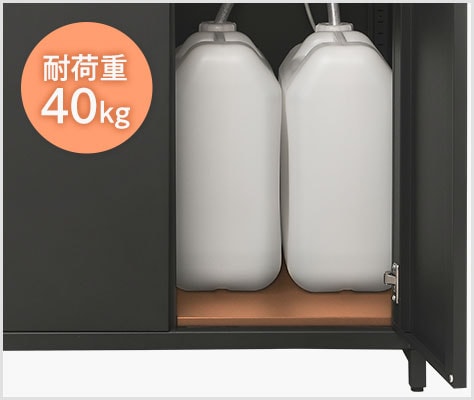 底板は耐荷重40㎏