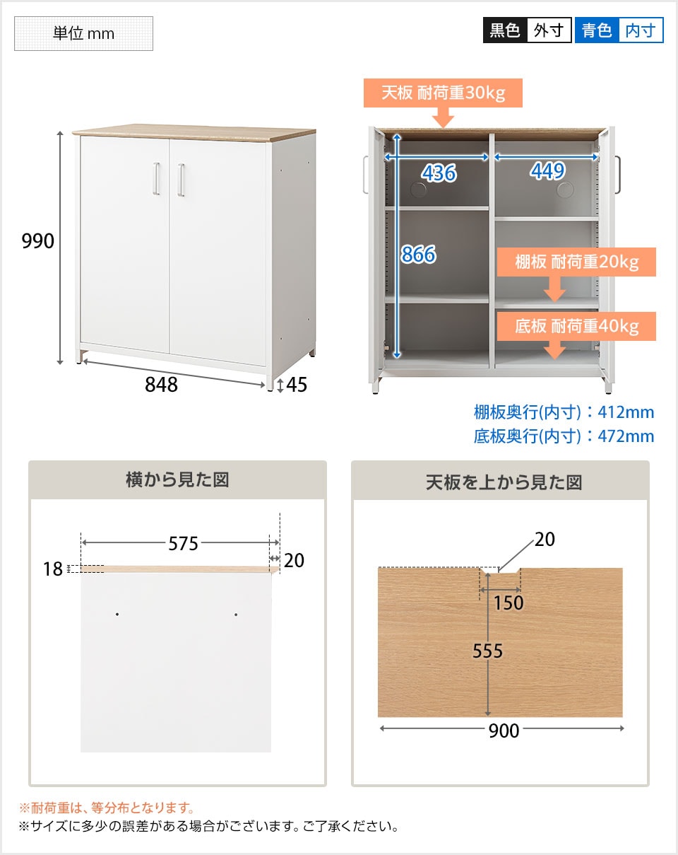 OC-SC-OCC9055RT 商品サイズ1