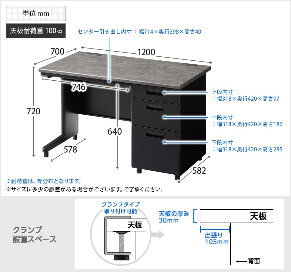 OC-SD127KBEX 商品サイズ1