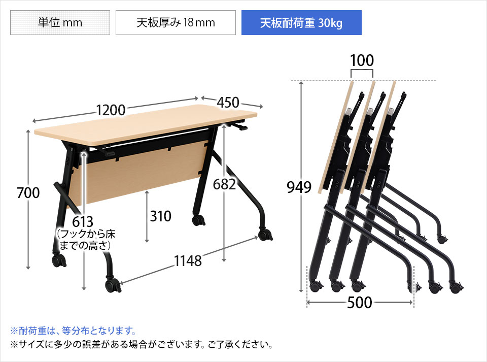 OC-ST-OCT1245HM 商品サイズ1