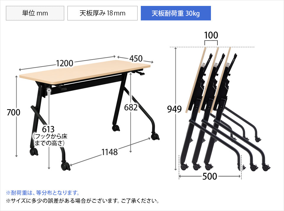 OC-ST-OCT1245HN 商品サイズ1