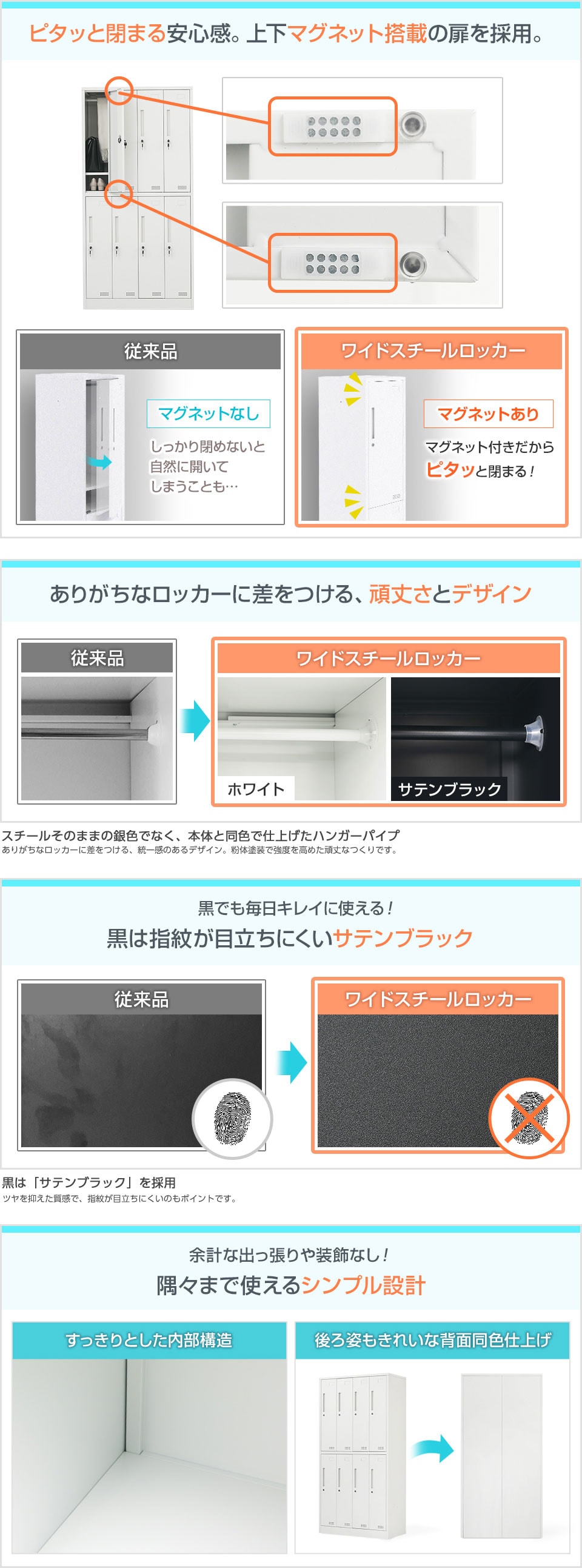 オフィスシーンに溶け込むための工夫が隅々に