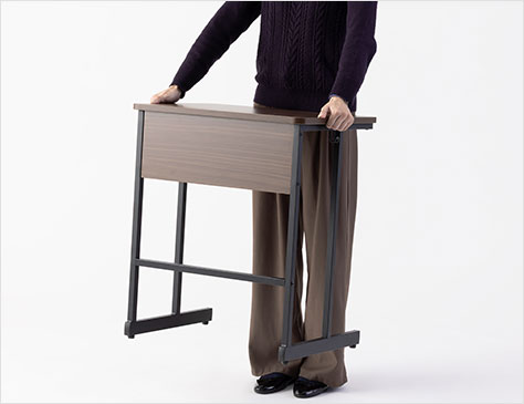 レイアウト変更がしやすい軽量設計