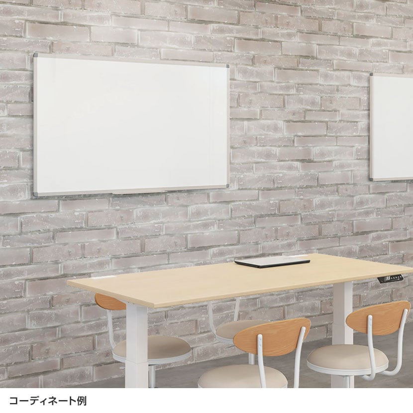 送料無料】 ホワイトボード 壁掛け 1500mm×900mm 横型 マーカー付き
