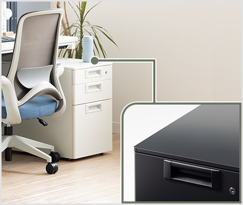 フラット天面でちょい置きに便利