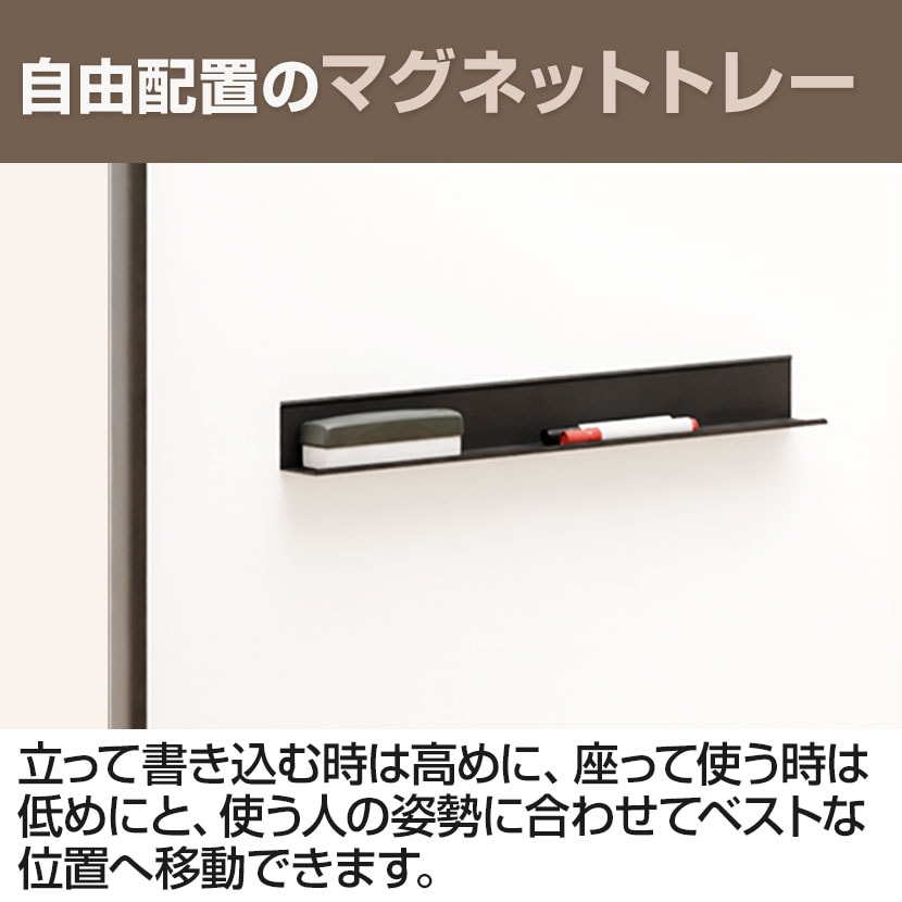 送料無料】 ホワイトボードパーテーション 両面無地 幅930×奥行570×高