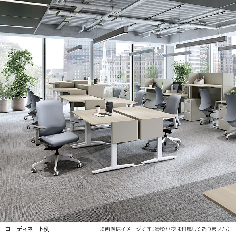 オカムラ 幅155×奥行77.5cm 電動昇降デスクSwift スイフト 送料無料】 オカムラ スイフトネックス Swift Nex 昇降デスク 平机