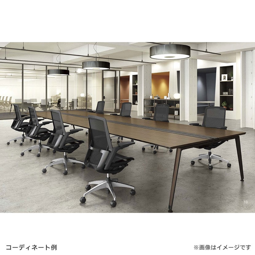 送料無料】 オカムラ プリシード PRECEDE フリーアドレスデスク 4人用