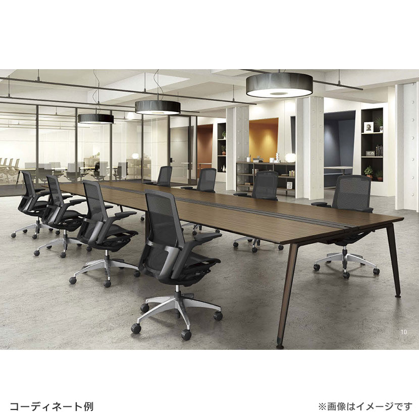 送料無料】 オカムラ プリシード PRECEDE フリーアドレスデスク 4人用