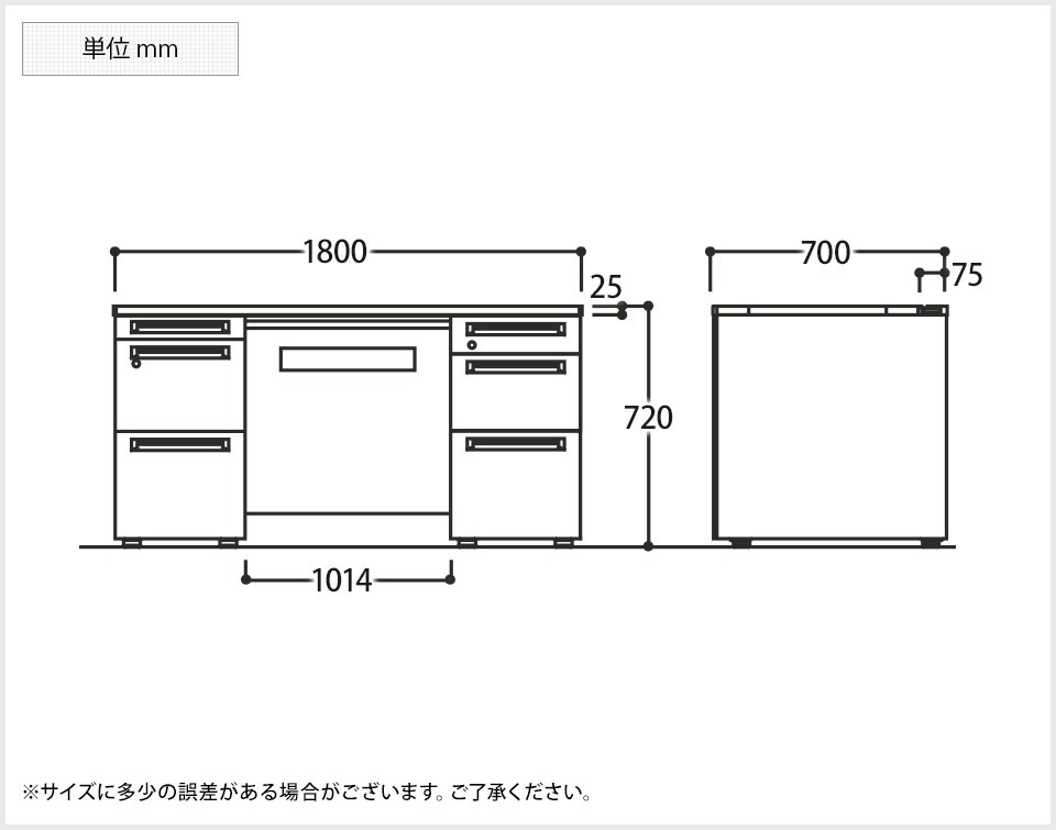 OK-3V0NAE 商品サイズ1