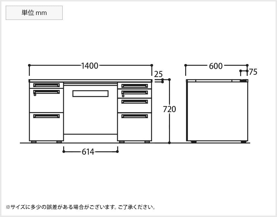 OK-3V0PCH 商品サイズ1