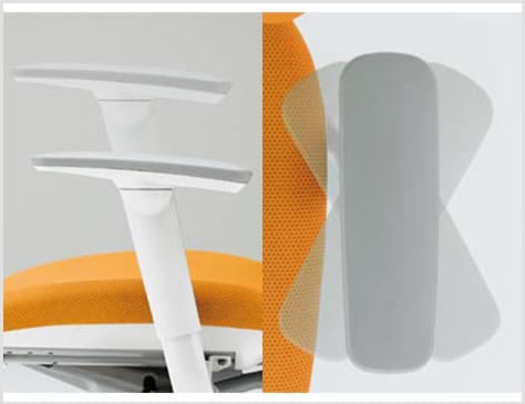 自在な調節が可能なアジャストアーム