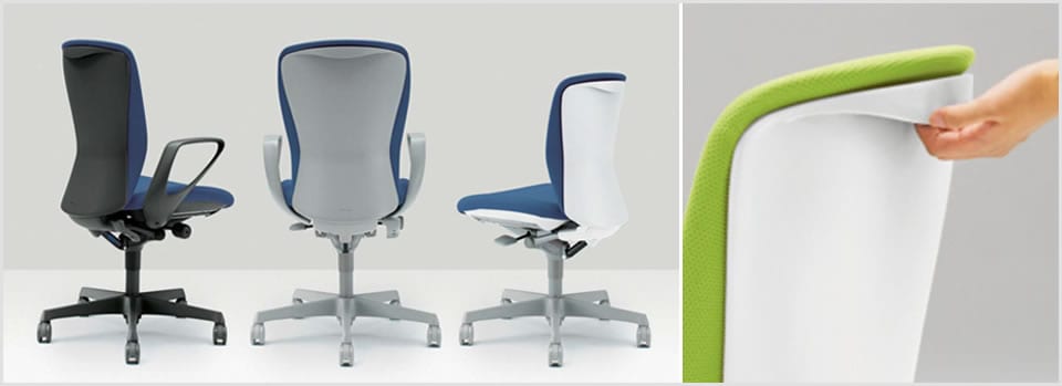 シェルと一体感のある手掛け