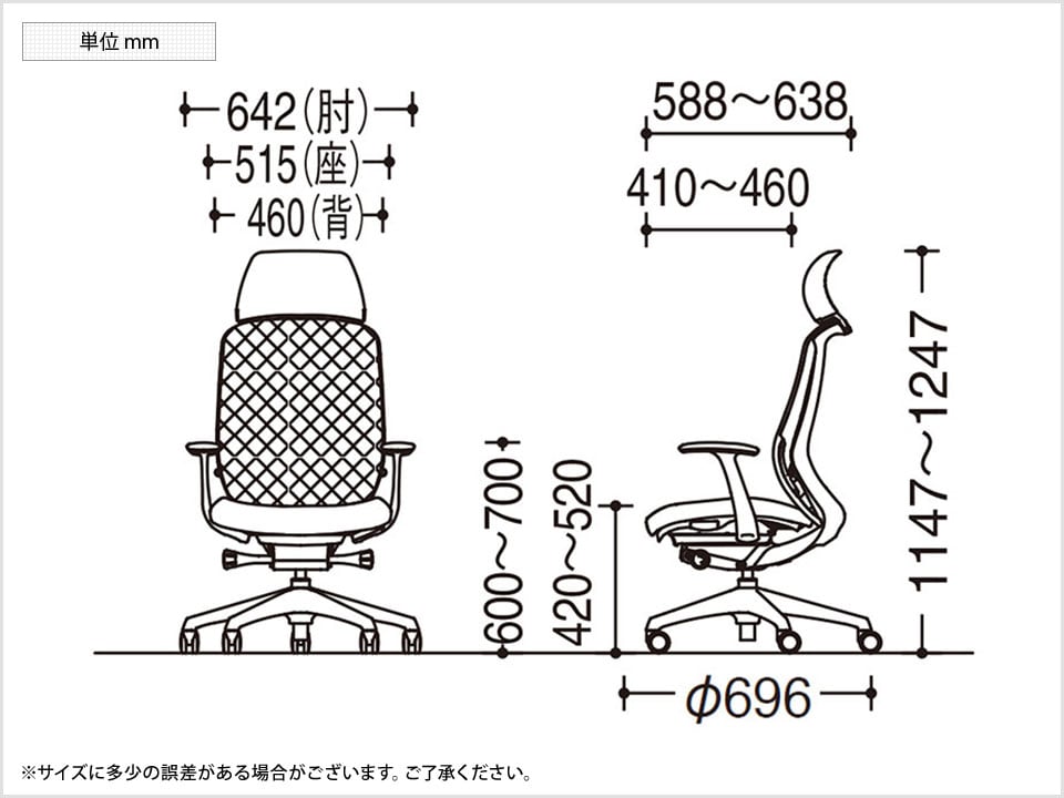 OK-C64AEE 商品サイズ1