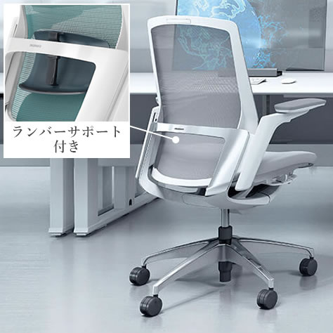 ホワイトボディ×メッキ調パネル