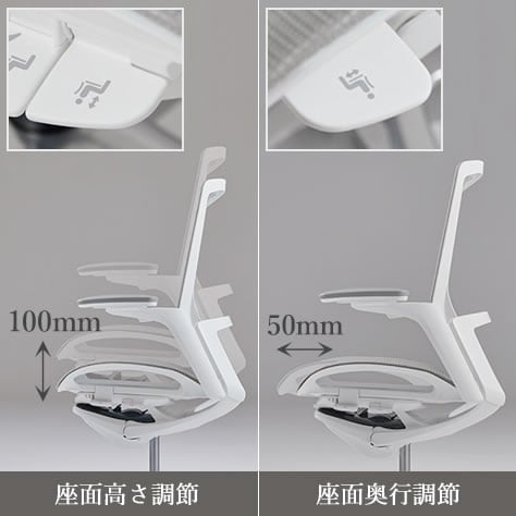 座面調節機能
