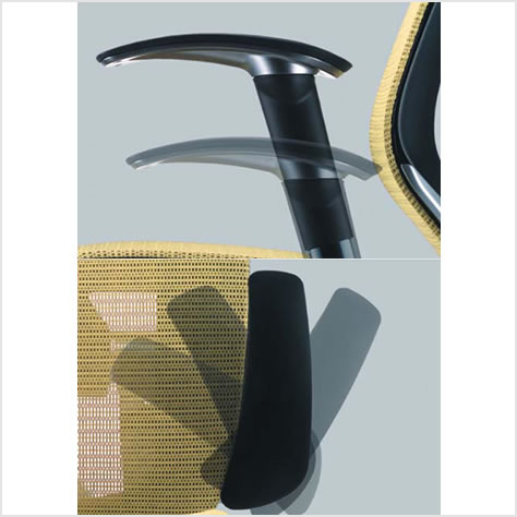 自在な調整が可能なアジャストアーム