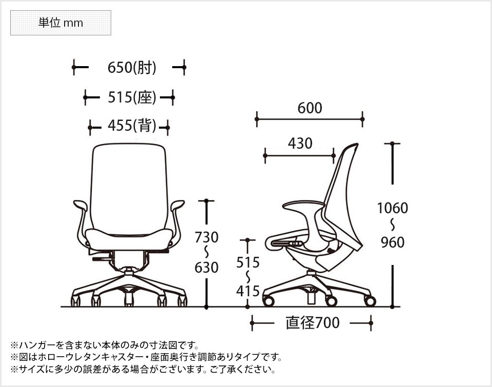 OK-CT2DAE 商品サイズ1