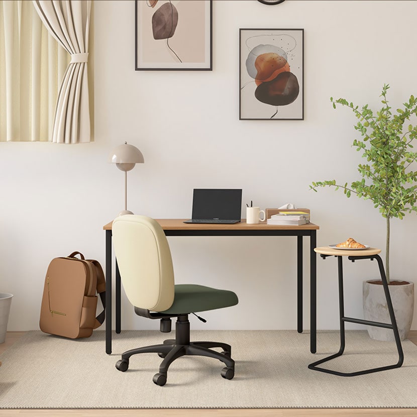 送料無料】 プラス NEXIS ネクシス61 肘なし バイカラー オフィス