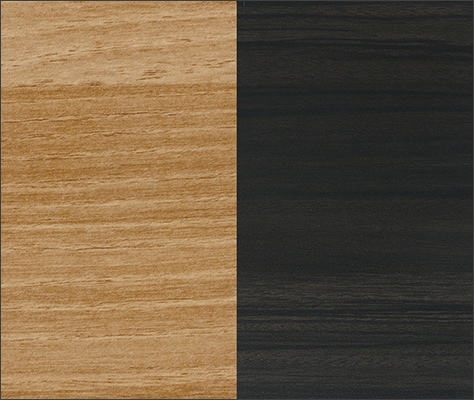 汚れや傷に強い天板。選べる2色展開