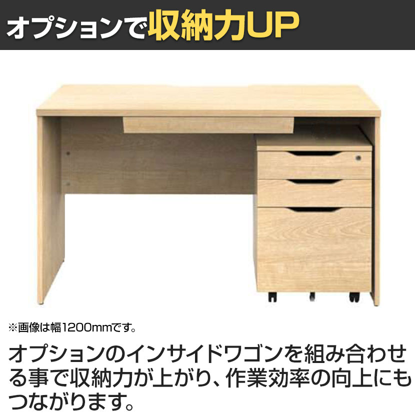 送料無料】 プラン 木製デスク 平机 幅1000×奥行600×高さ720mm