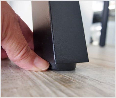 送料無料】 アイシェイプ I shaped デスク 引き出し付き 配線用切り