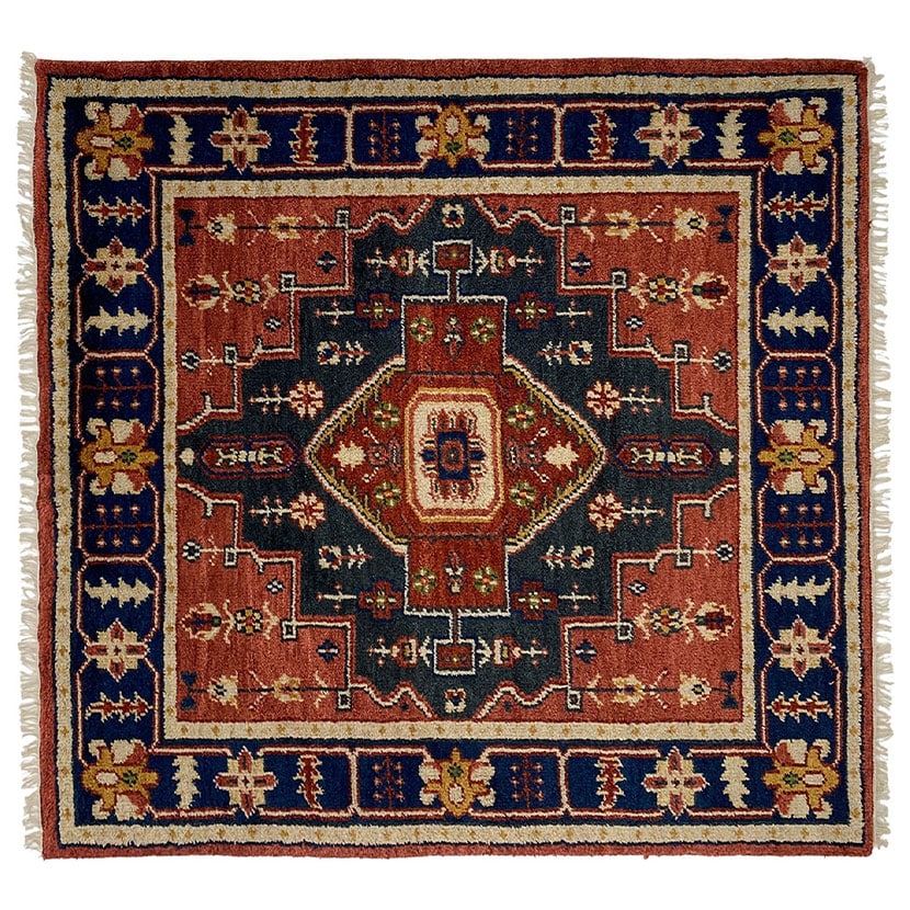 【モンゴリアン民藝】モンゴル　トライバルラグ　（カーペット　絨毯　タペストリー） モンゴリアン民藝】モンゴル トライバルラグ （カーペット 絨毯