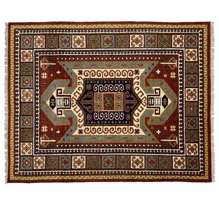 送料無料】 トライバルラグ FLAG ラグ カーペット 絨毯 シャギー