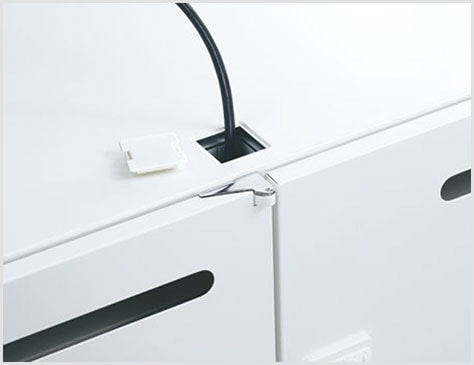 配線ダクト付き