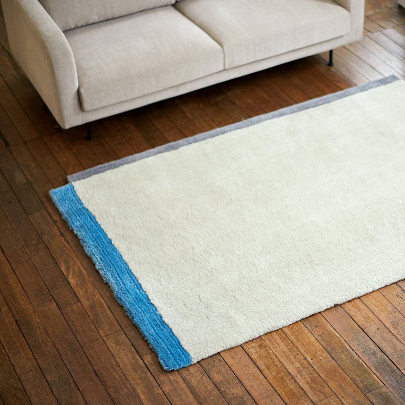 送料無料】 SIEVE (シーヴ) ブレンド ラグ アクセントカラー