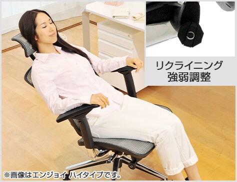 エルゴヒューマン EH-HAM-KMD35 Ergohuman Basicの通販 | オフィスコム ベーシック ハイタイプ ファブリックメッシュブルー 大得価格安