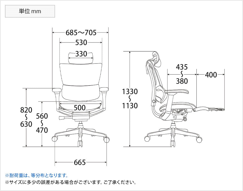 SK-FIT2-LPL 商品サイズ1