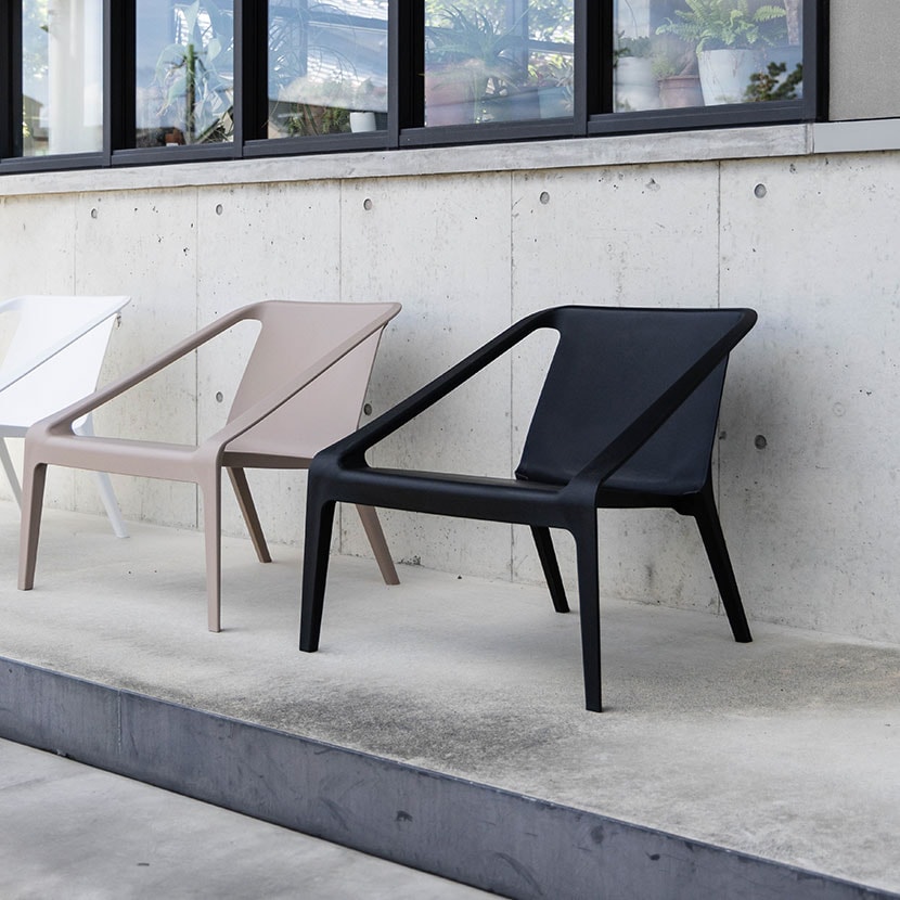 送料無料】 【2脚セット】ダグ ラウンジチェア ガーデンチェア 耐水性