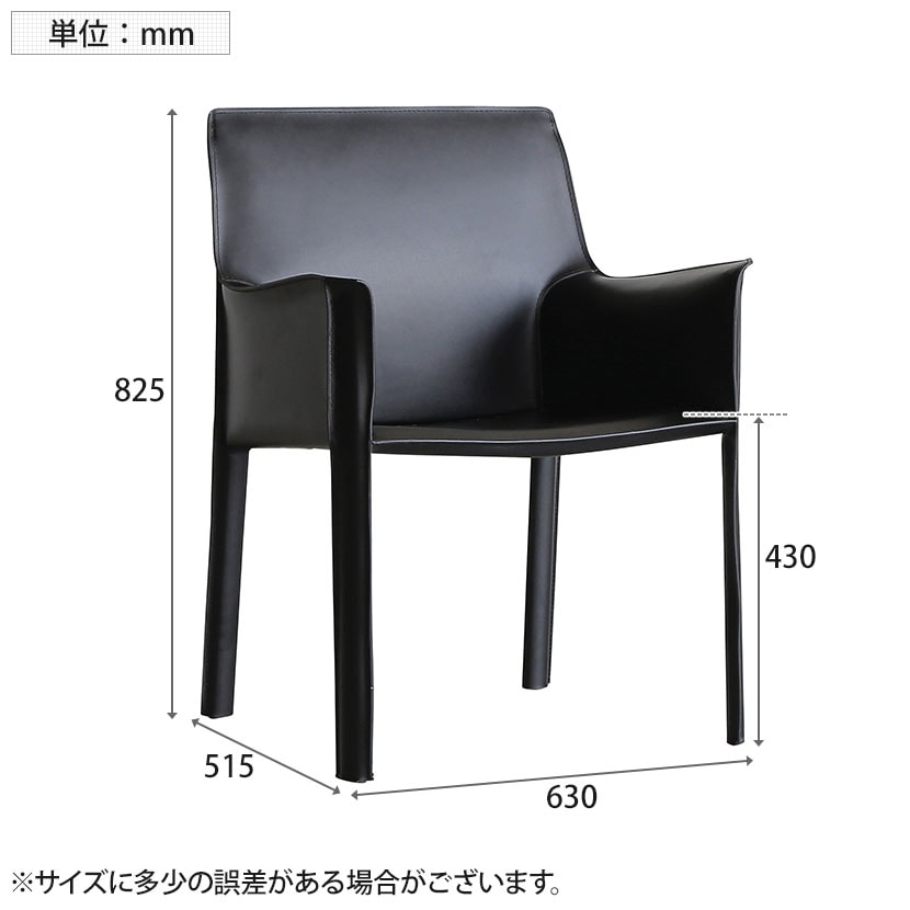 送料無料】 ケープ ダイニングチェア 肘 ミーティングチェア ボン